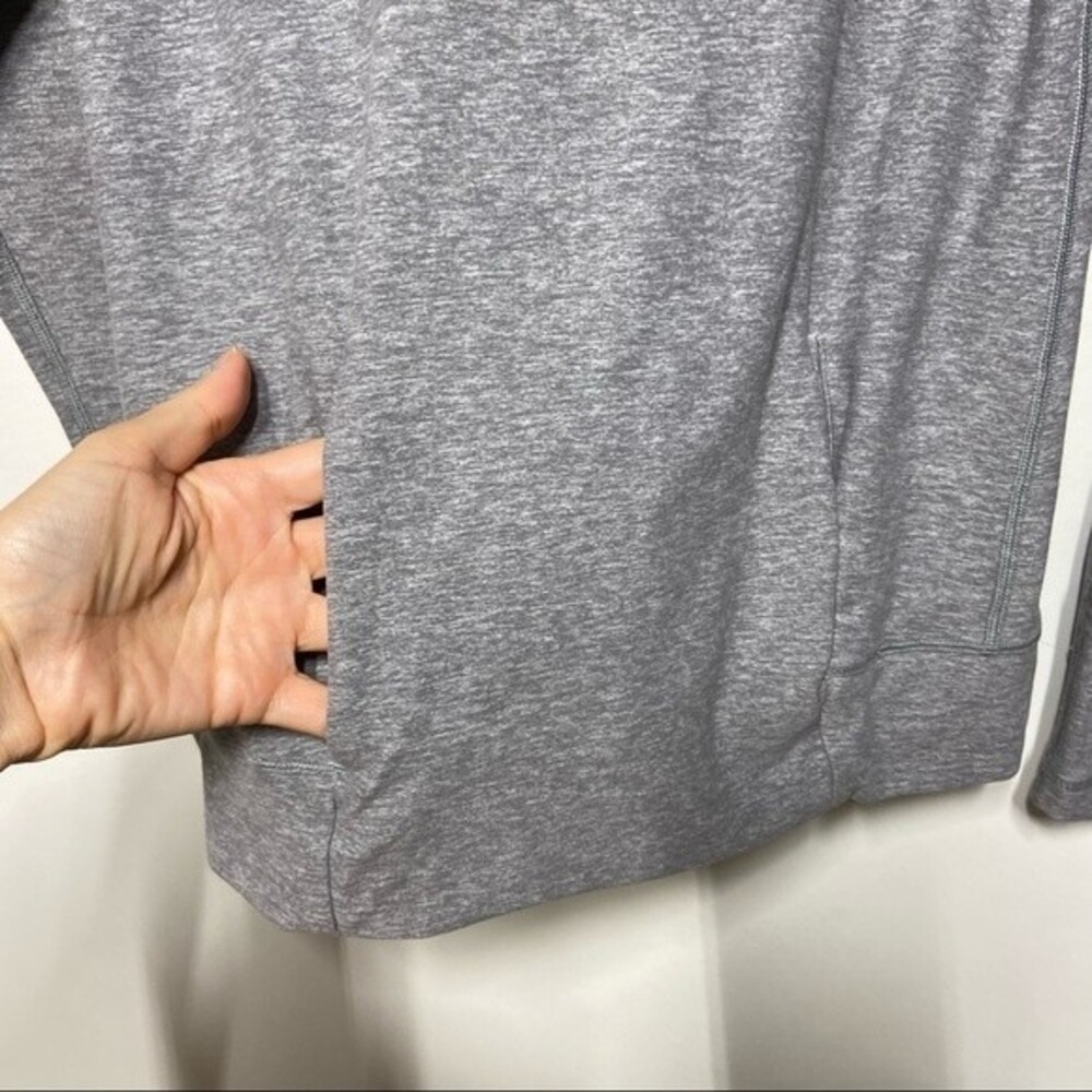 Lululemon Make A Move Long Sleeve in Heathered Battleship 2 - Picture 8 of 11